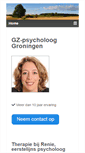 Mobile Screenshot of groningenpsycholoog.com