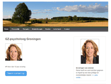 Tablet Screenshot of groningenpsycholoog.com